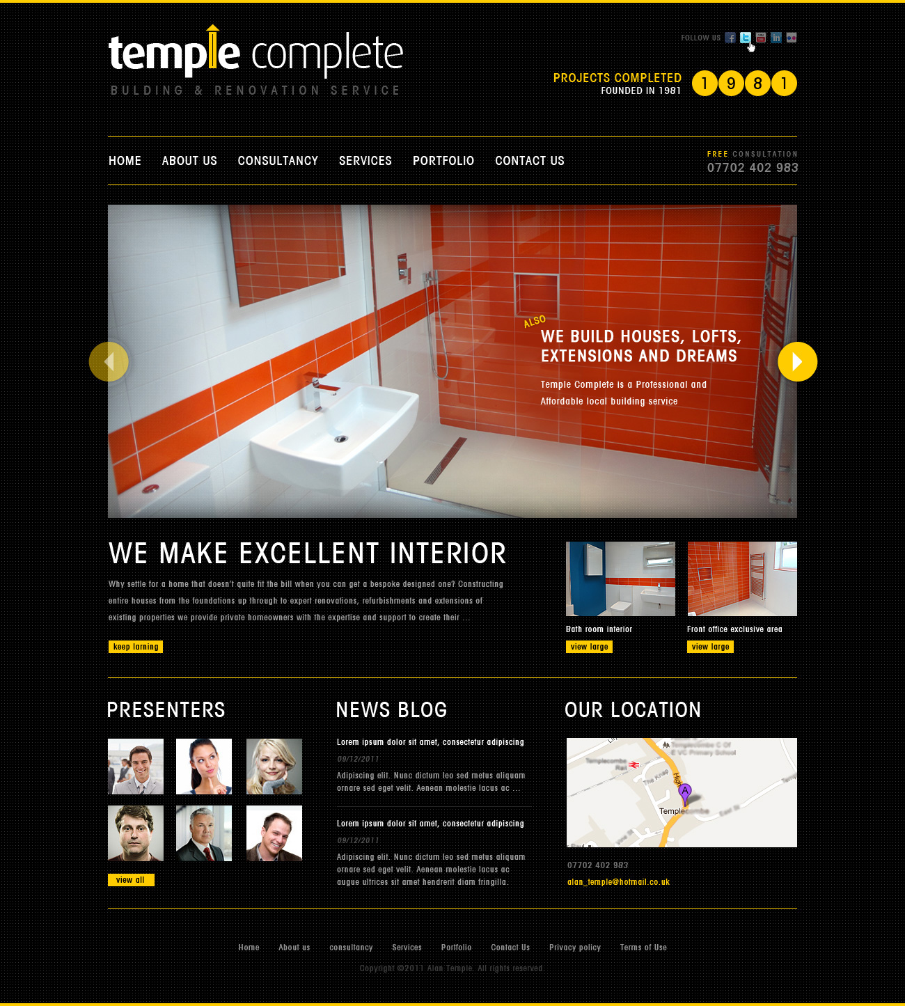 Templecomplete website