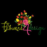 Flowers 4 design logo
