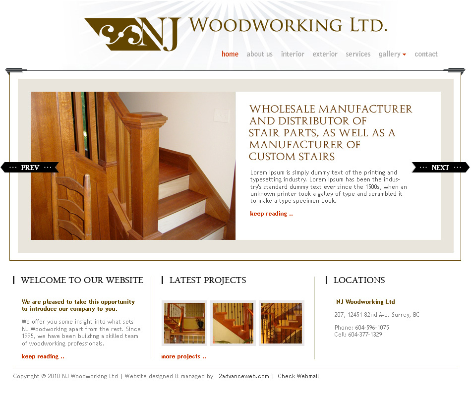 Woodworking website